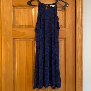 Francesca’s Blue Lace Dress
